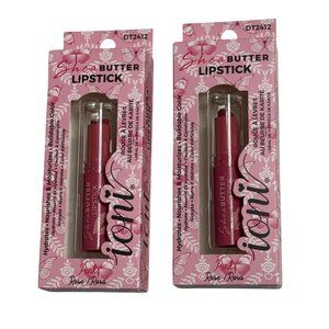 Ioni Shea Butter Lipstick Pink Rose Rosa 2 Pack